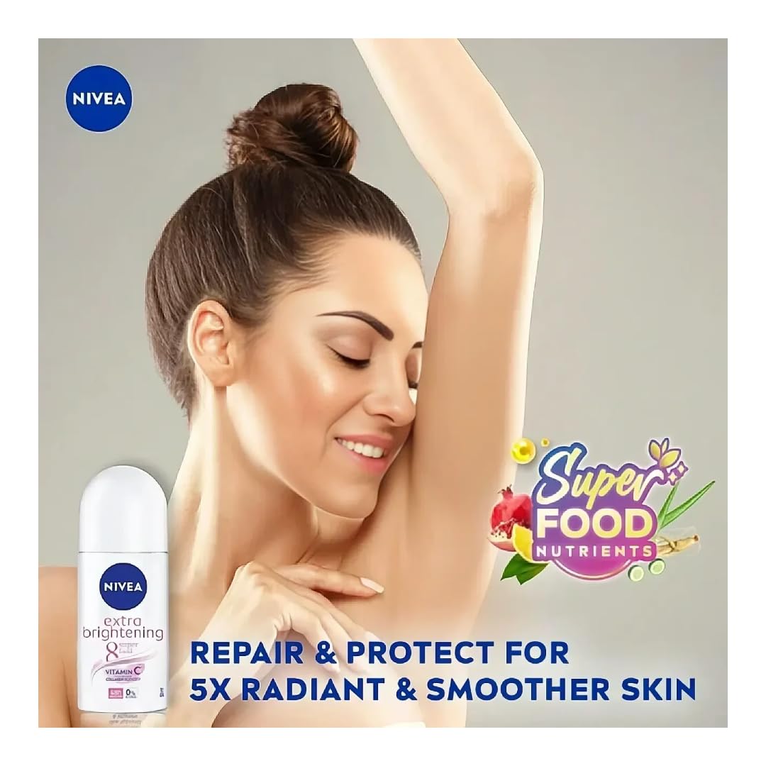 Déodorant NIVEA Éclaircissant dans une trousse de beauté