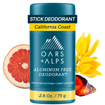 Déodorant Oars + Alps 75g vue avant avec design épuré