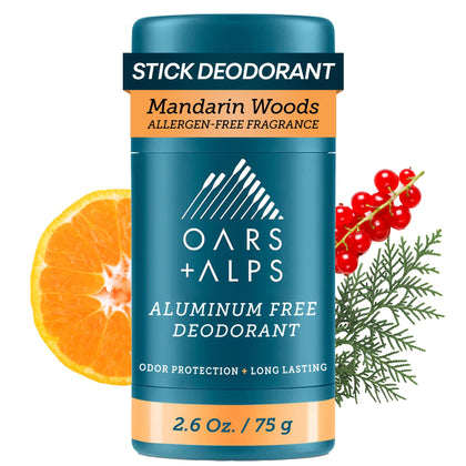 Déodorant Oars + Alps Aluminium Free 2,6oz vue avant