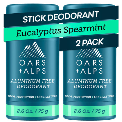 Déodorant Oars + Alps aluminium free 2pk, vue avant