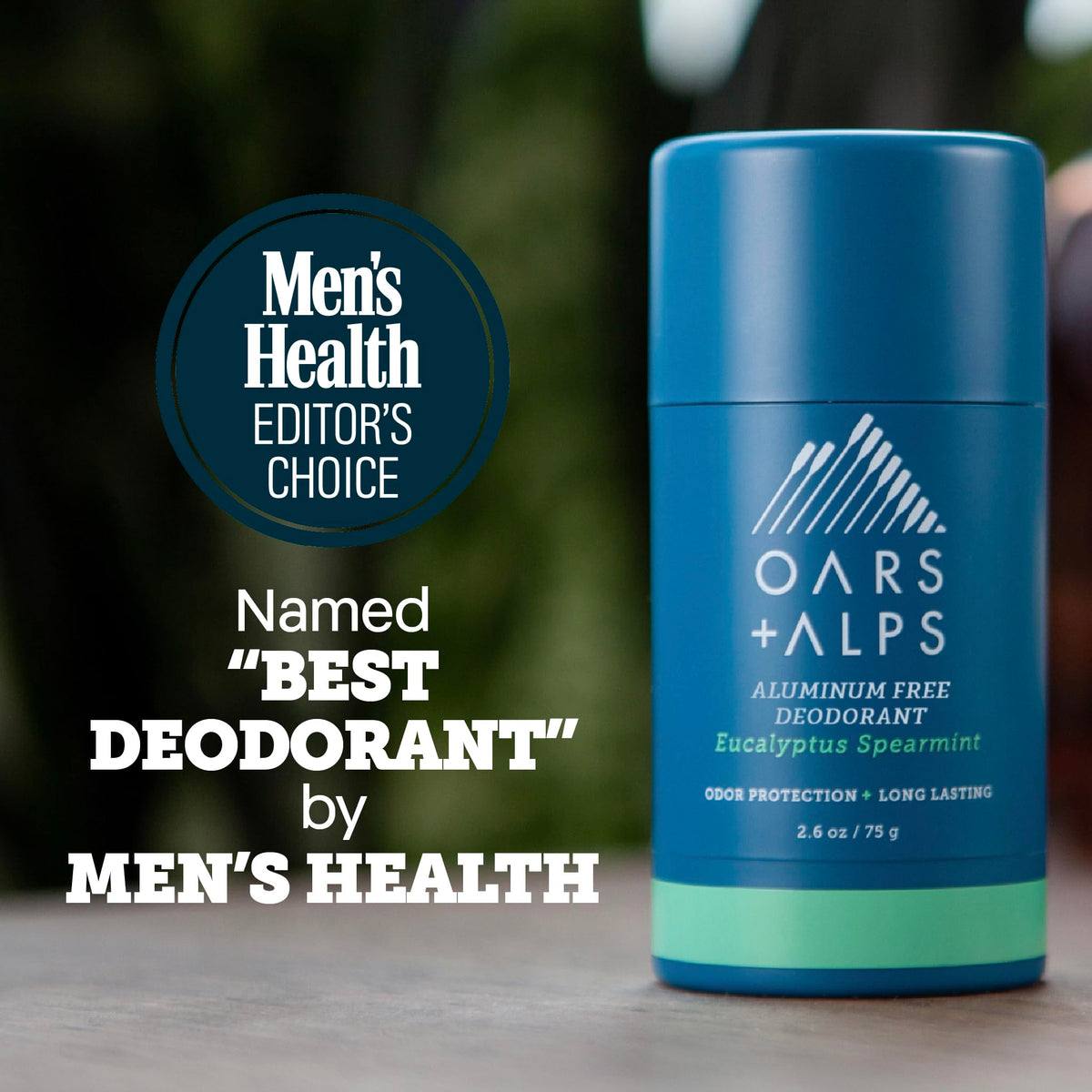 Déodorant Oars + Alps, détails de la formule