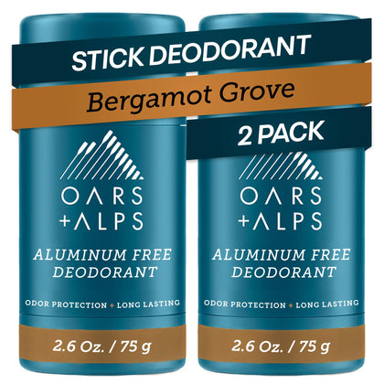 Déodorant Oars + Alps Homme 2,6oz vue avant