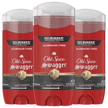 Déodorant Old Spice 3,8 oz parfum Swagger au citron vert et au cèdre