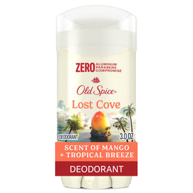 Déodorant Old Spice Aluminium Gratuit 136g parfum Lost Cove vue avant