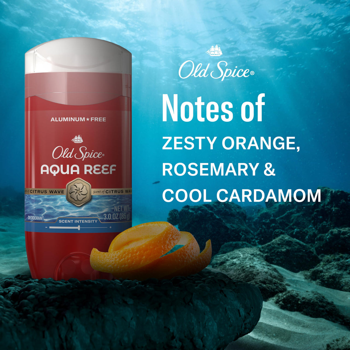 Déodorant Old Spice Aqua Reef 140g avec d'autres produits de la Red Collection