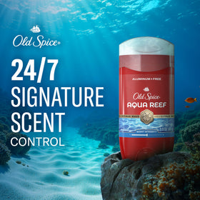 Déodorant Old Spice Aqua Reef 140g côté