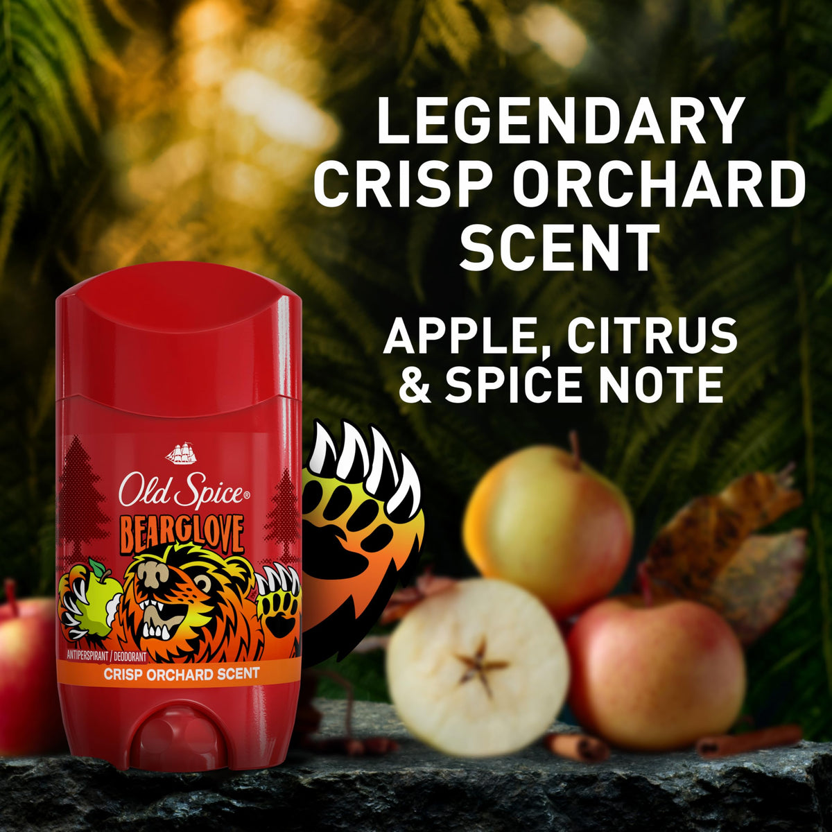 Déodorant Old Spice Bearglove 118g avec autres produits Wild