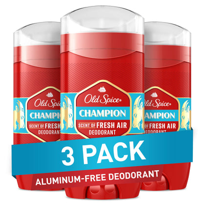 Déodorant Old Spice Champion 3x85g vue de face