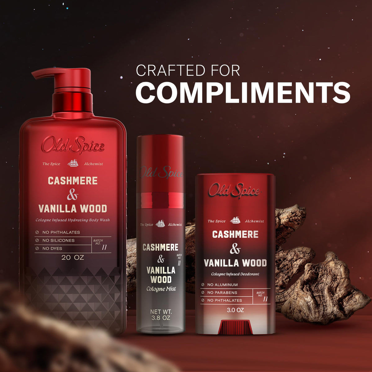 Déodorant Old Spice dans une salle de bain moderne