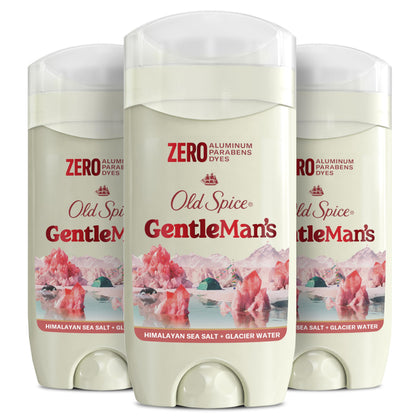 Déodorant Old Spice GentleMan's Blend Aluminium Free 3 paquets vue de face
