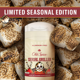Déodorant Old Spice Serial Griller 141g avec guimauves grillées