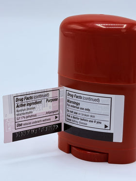 Déodorant Old Spice Swagger 0,5 oz ouvert pour application