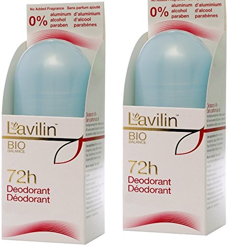 Déodorant Roll-On Lavilin 2,1 oz vue avant avec packaging
