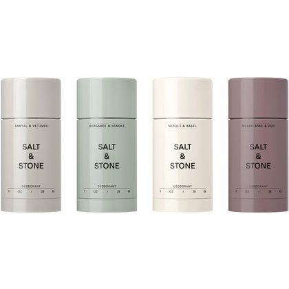 Déodorant Salt & Stone sans aluminium set de voyage vue avant