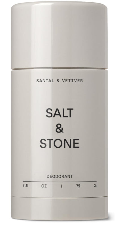 Déodorant Salt & Stone Santal & Vétiver 159g vue de face