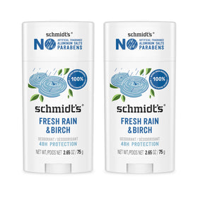 Déodorant Schmidt's Fresh Rain & Birch 240g vue avant
