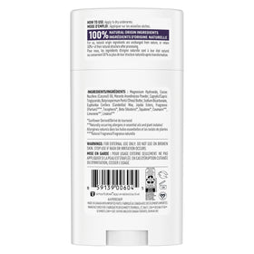 Déodorant Schmidt's Lavande & Sauge côté avec bouchon