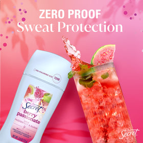Déodorant Secret 72H Framboise 118g en situation