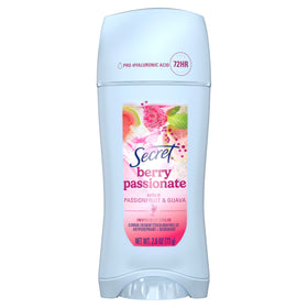 Déodorant Secret 72H Framboise 118g vue de face