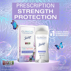Déodorant Secret 72h parfum framboise et bulles
