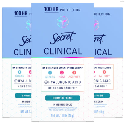 Déodorant Secret Antiperspirant Femme 100H vue de face