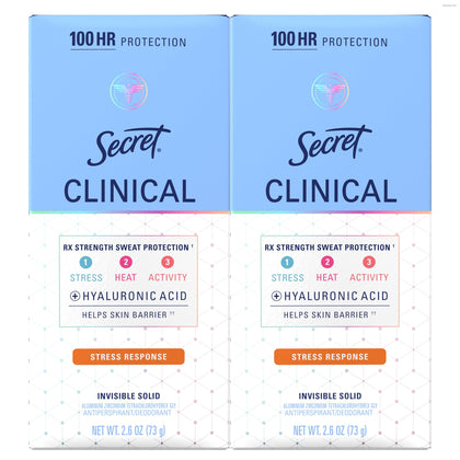Déodorant Secret Antiperspirant Femmes 100H vue de face