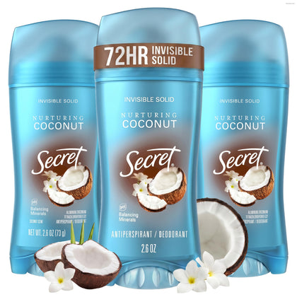Déodorant Secret Antitranspirant Femme 72h vue avant