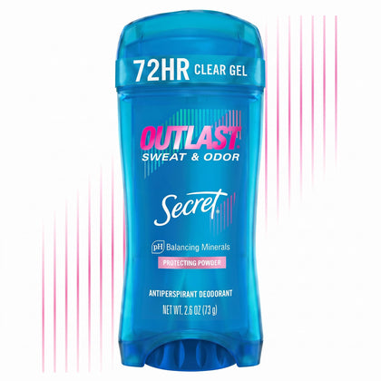 Déodorant Secret Antitranspirant Gel 72h Femme vue avant