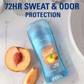 Déodorant Secret Femme 72h arrière avec étiquette