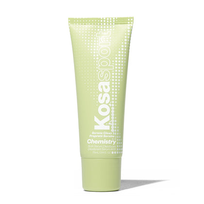 Déodorant sérum AHA Kosas 91g vue avant avec rouleau applicateur