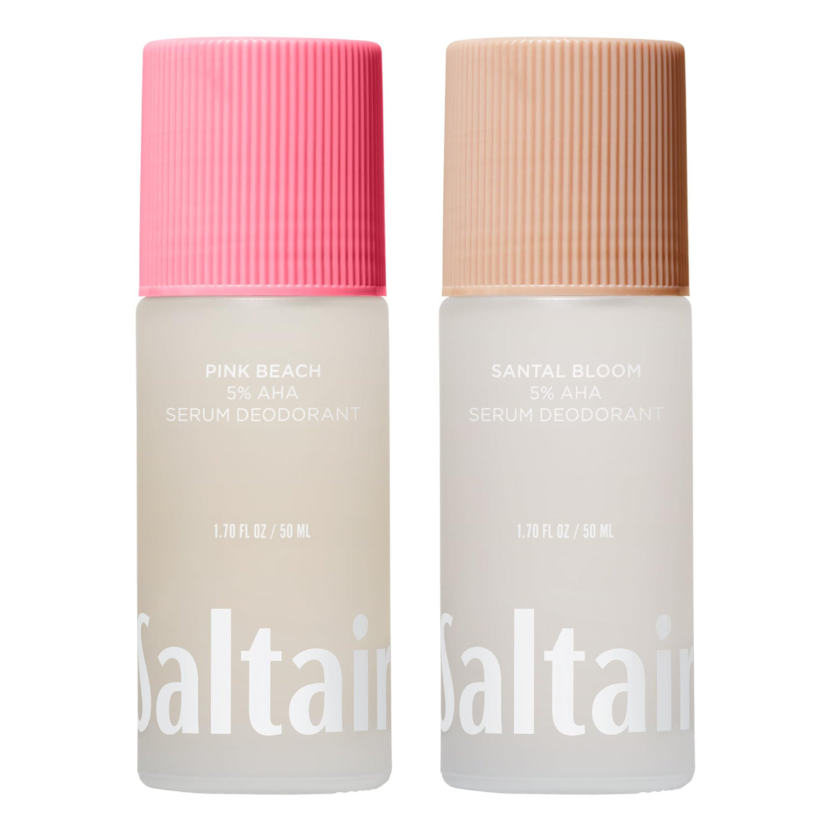 Déodorant sérum Saltair pack de deux avec parfum Santal Vanille