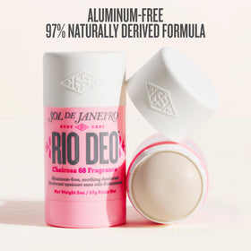 Déodorant Sol de Janeiro Rio Deo 132g packaging et étiquette