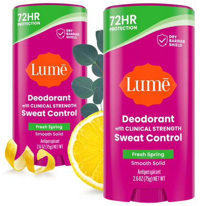 Déodorant solide Lume Fraîcheur Printanière dans son emballage