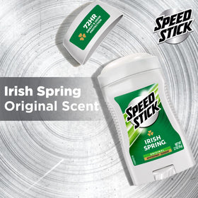 Déodorant Speed Stick sur une surface en bois, ambiance masculine