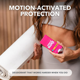 Déodorant SweatBlock Coconut Vanilla avec accessoires