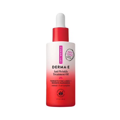 Derma E Huile Anti-Rides 60 ml flacon avant