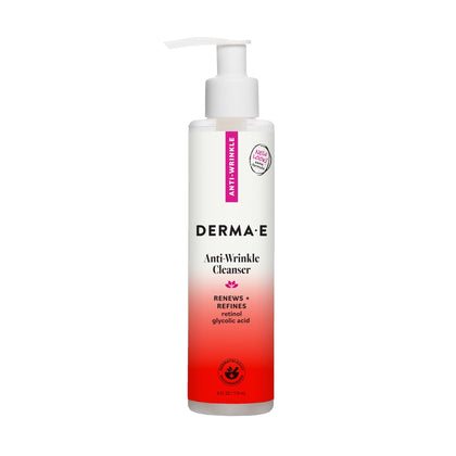 Derma E Nettoyant Anti-Rides 177 ml face avant