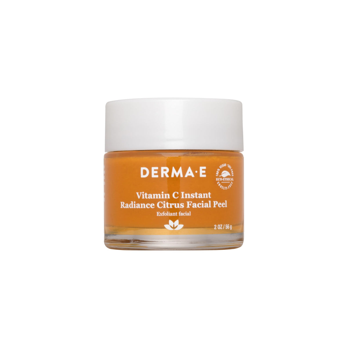 Derma E Peeling Éclat Instantané à la Vitamine C 231g, vue de face