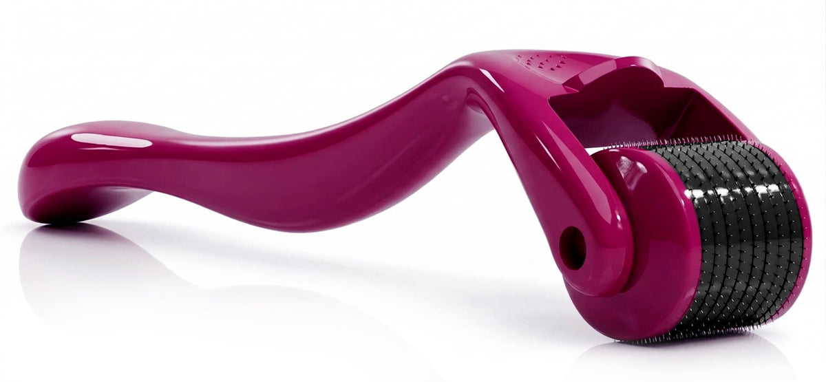 Derma Roller ROSELYNBOUTIQUE 0.25mm rose vue avant