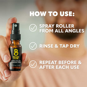 Derma Roller The Beard Club avec accessoires