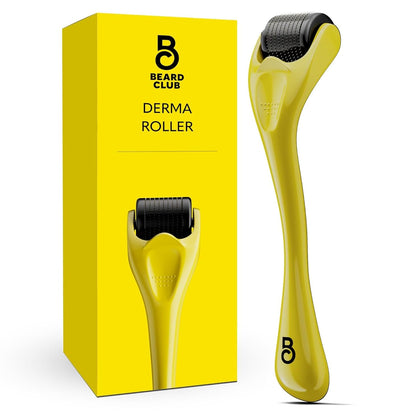 Derma Roller The Beard Club vue de face avec aiguilles en titane