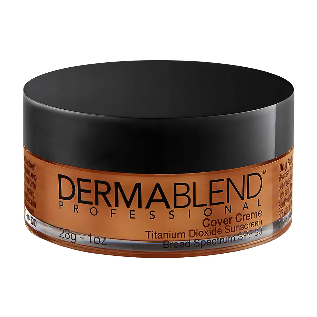 Dermablend Cover Crème fond de teint haute couverture 60N Café Brun vue de face