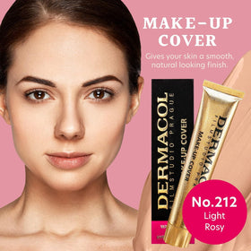 Dermacol Fond de Teint Mat Écran Total SPF 30 40g No.212 sur une main