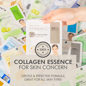 DERMAL Masque A+B Set avec ingrédients comme Aloe et Ginseng