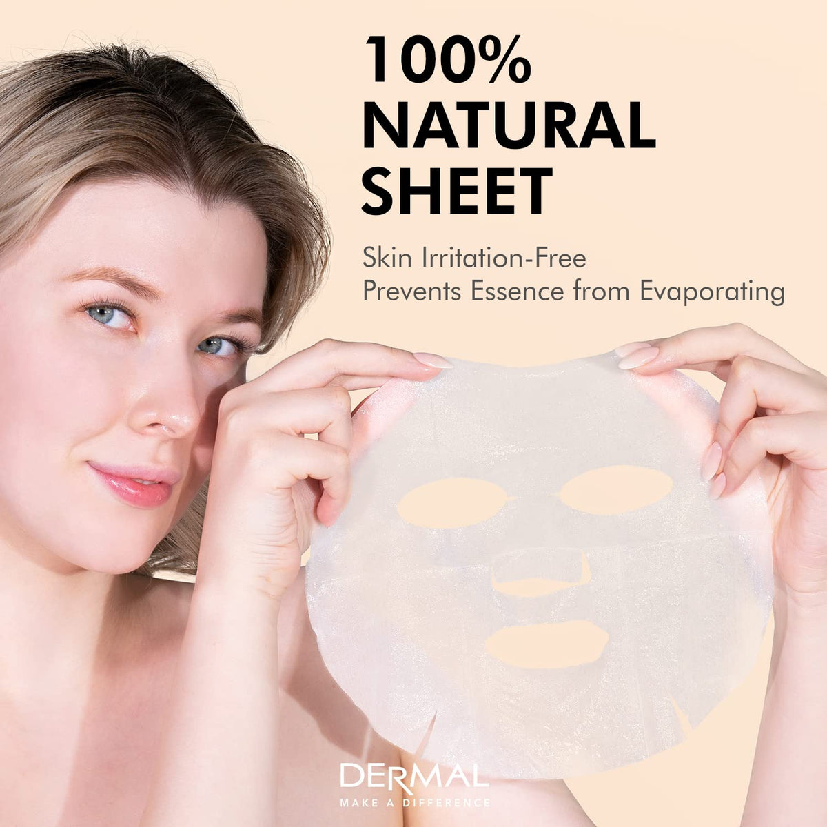 DERMAL Masque Essence Collagène A+B Set emballage