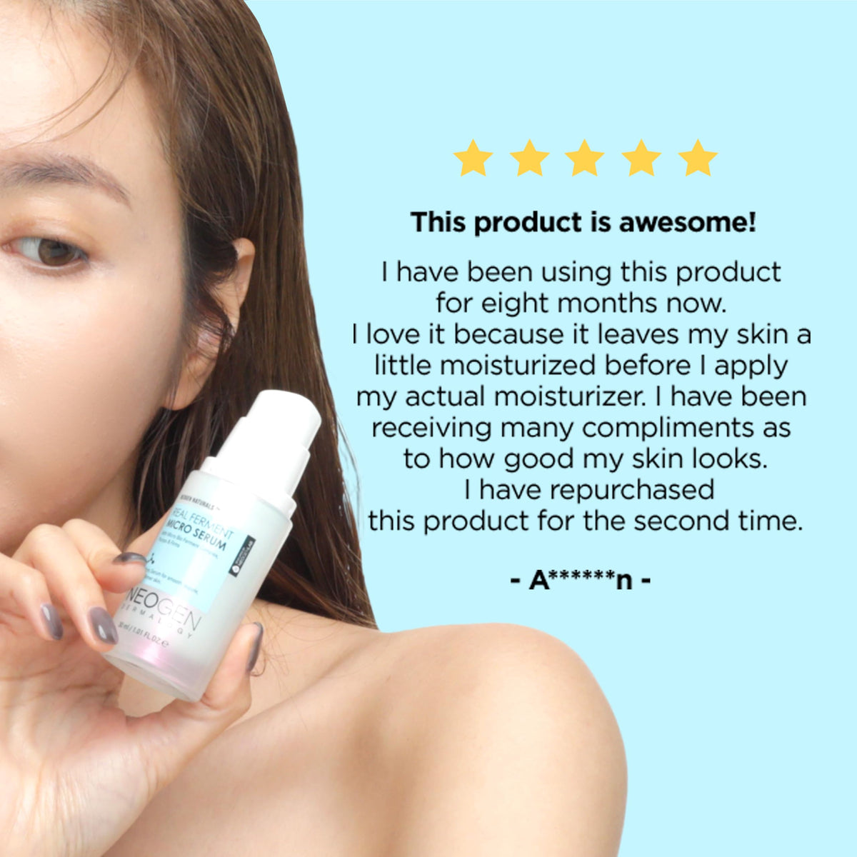 DERMALOGY Micro Serum 30 ml en utilisation sur peau