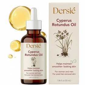 Dersie Huile de Cyperus Rotundus 55 mL vue avant avec étiquette