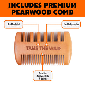 Design anti-brûlure de la Brosse à Barbe TAME THE WILD