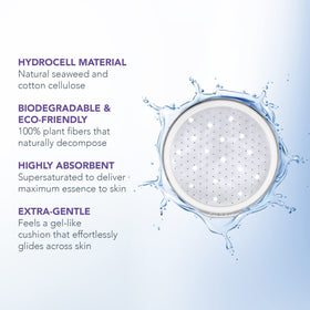 Détail d'un masque FOREO Acai Berry avec essences hydratantes
