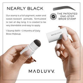 Détail de l'applicateur du Tampon à Sourcils MADLUVV